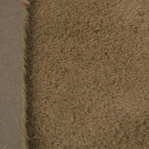 Alpaka, mellembrun. 22 mm.