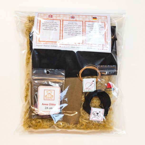 Anne Gitte, materialer 
