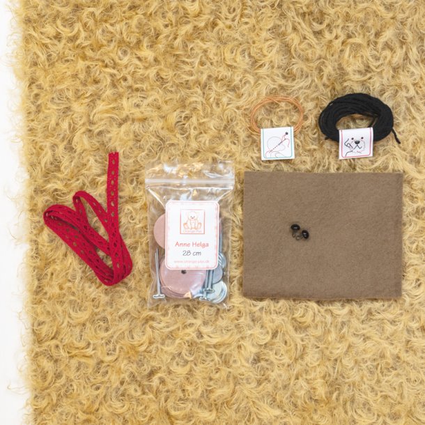 Anne Helga, materialer