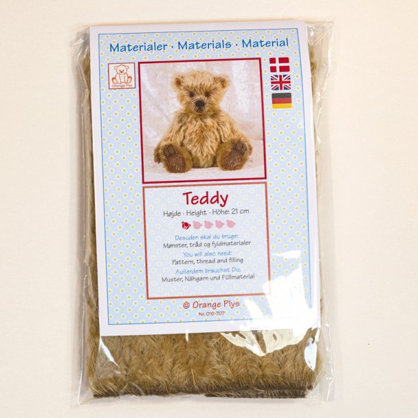 Teddy, materialer 